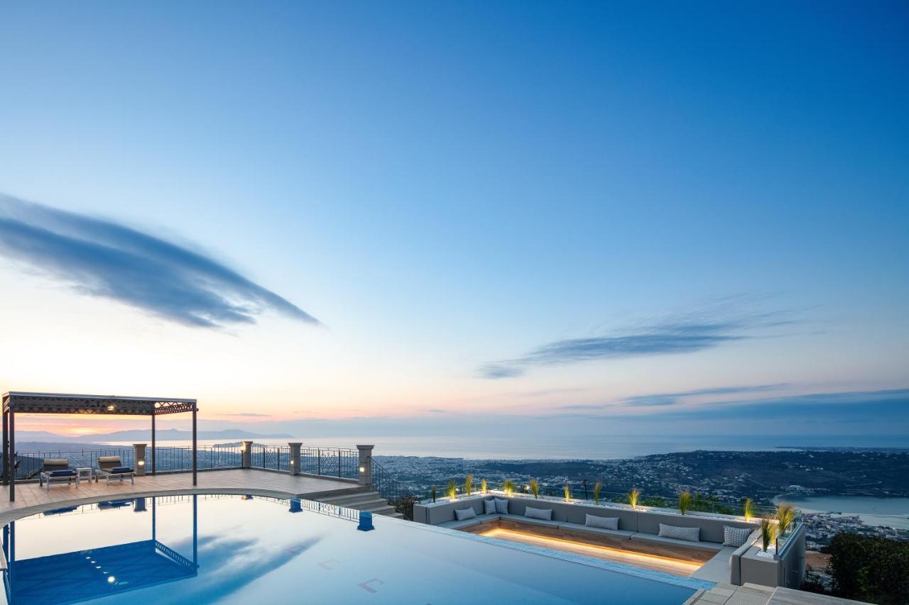 Villa Golden Hill Chania  Ngoại thất bức ảnh