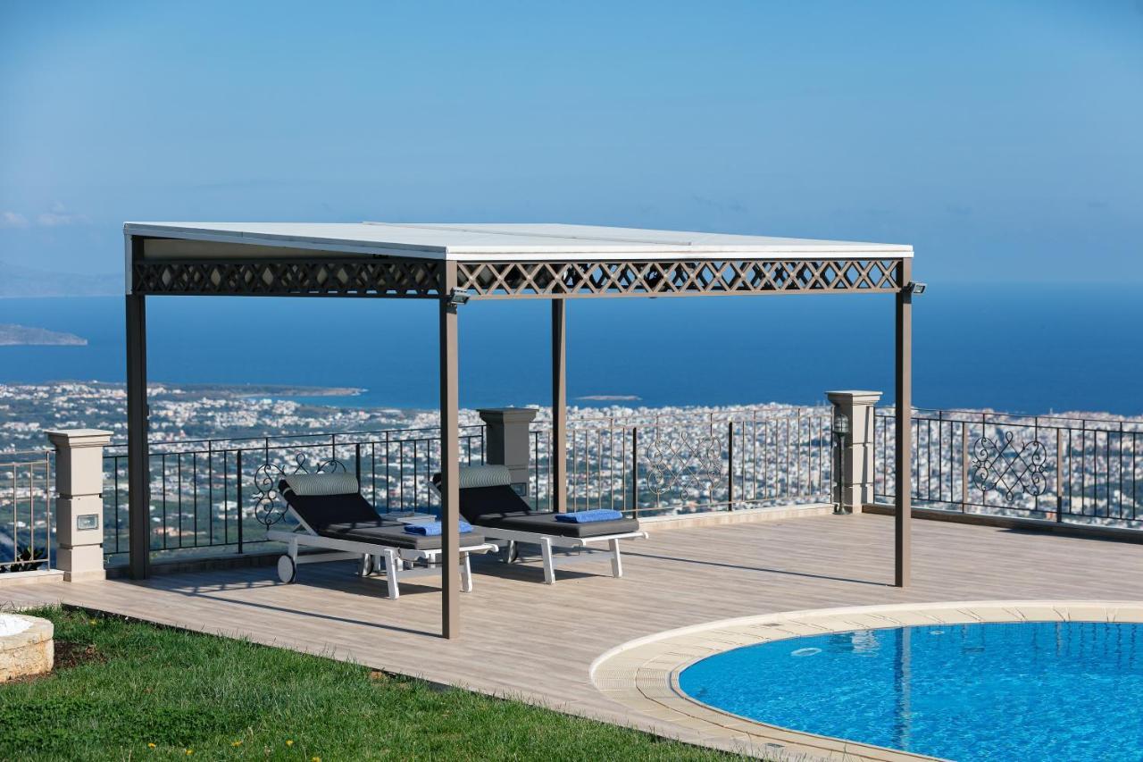 Villa Golden Hill Chania  Ngoại thất bức ảnh