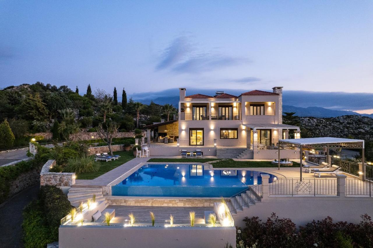 Villa Golden Hill Chania  Ngoại thất bức ảnh