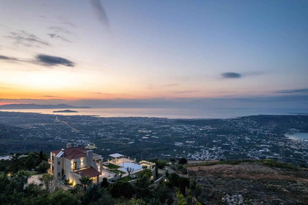 Villa Golden Hill Chania  Ngoại thất bức ảnh
