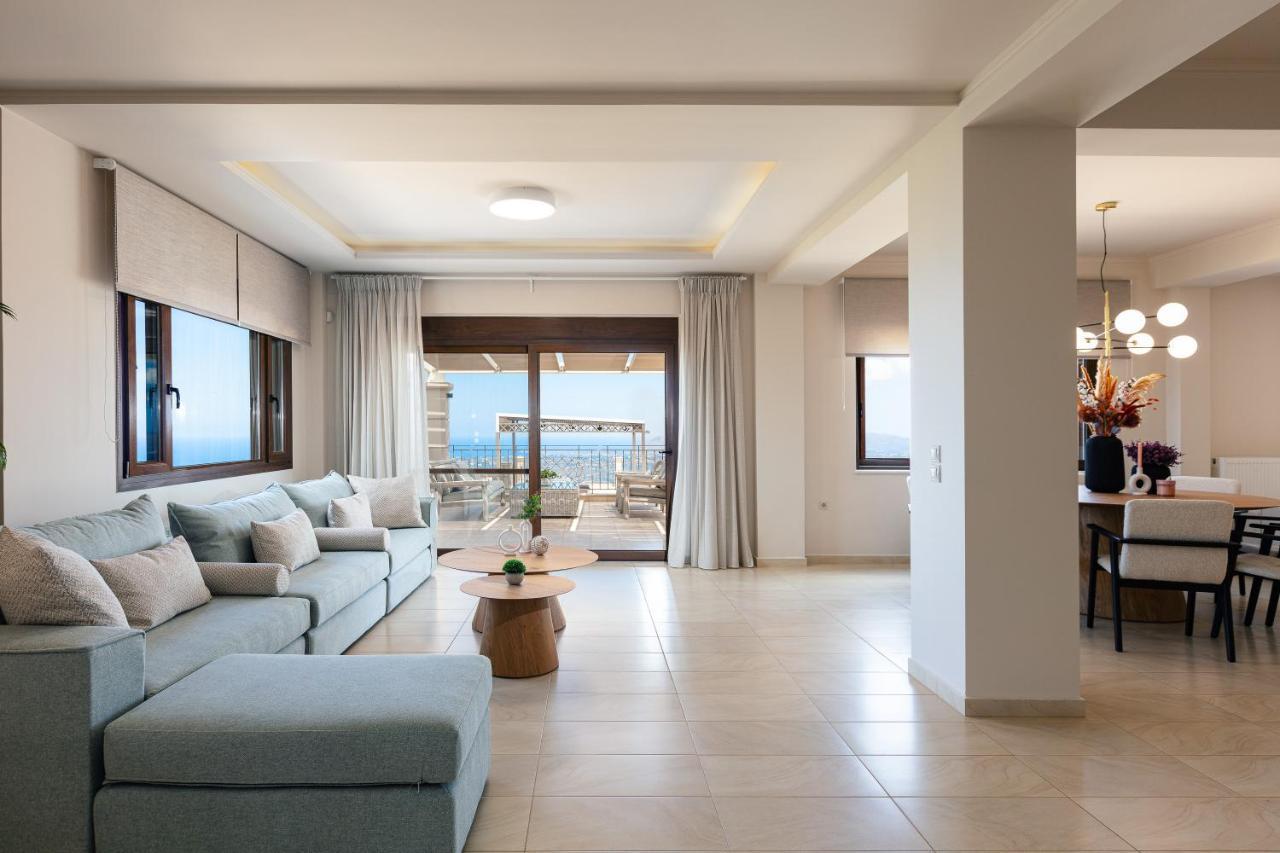 Villa Golden Hill Chania  Ngoại thất bức ảnh
