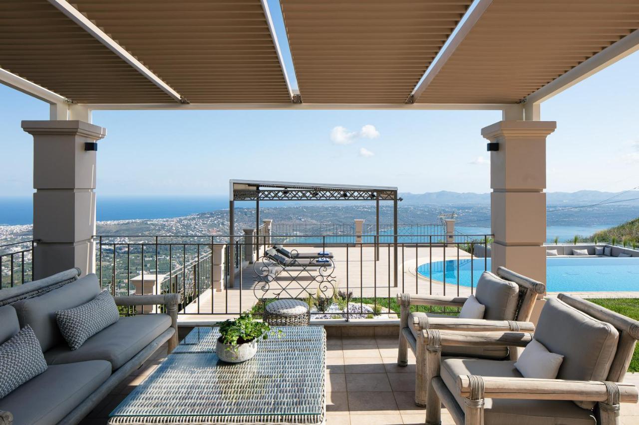 Villa Golden Hill Chania  Ngoại thất bức ảnh