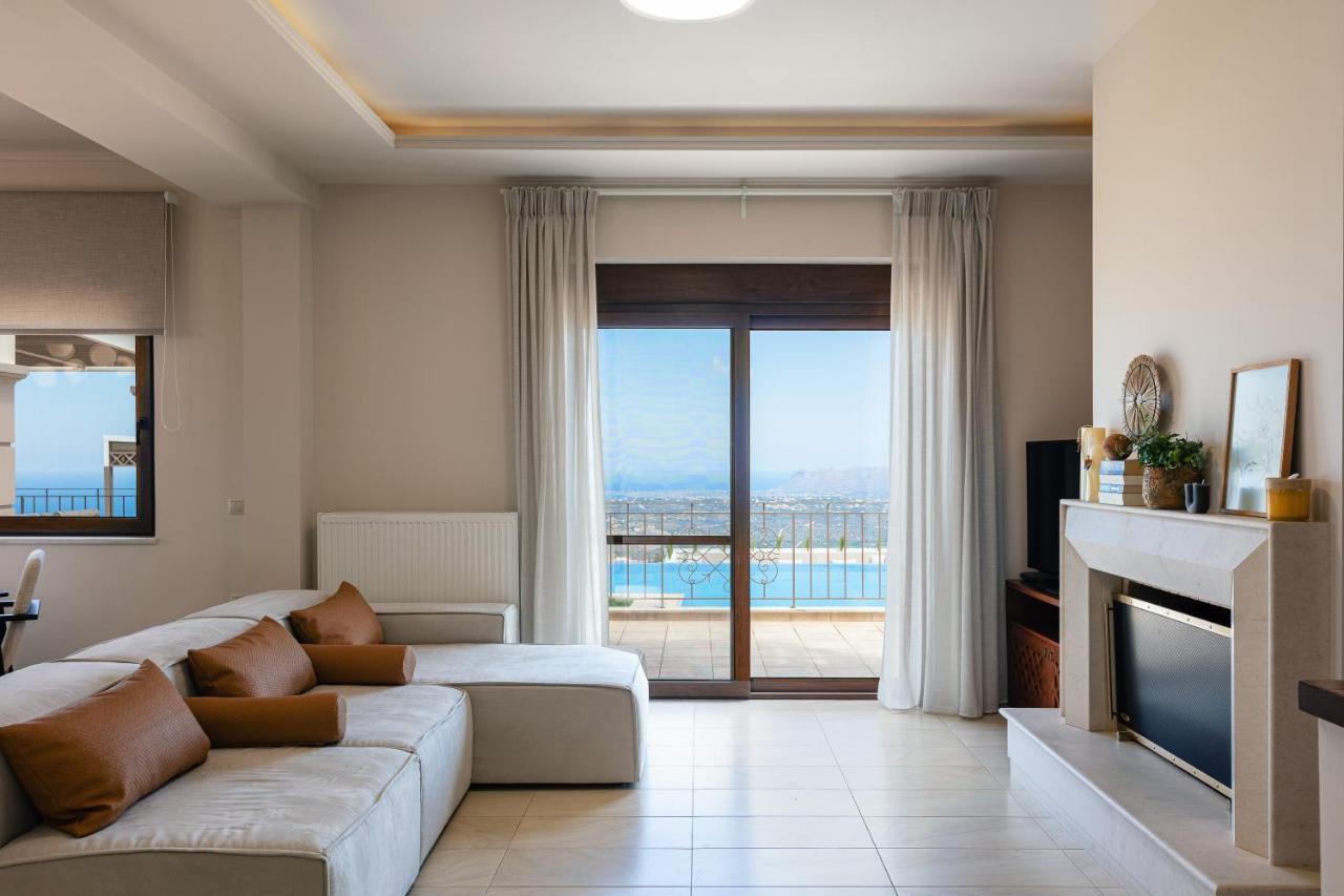 Villa Golden Hill Chania  Ngoại thất bức ảnh