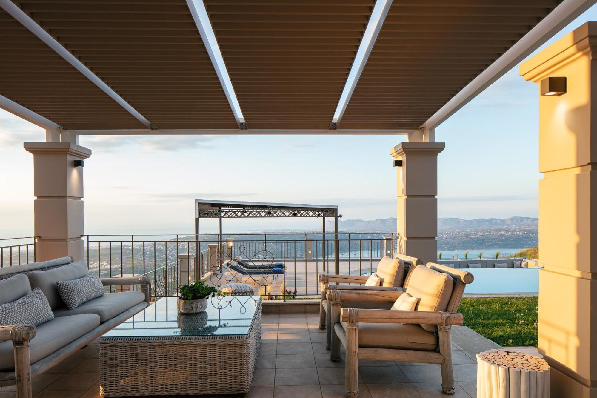 Villa Golden Hill Chania  Ngoại thất bức ảnh